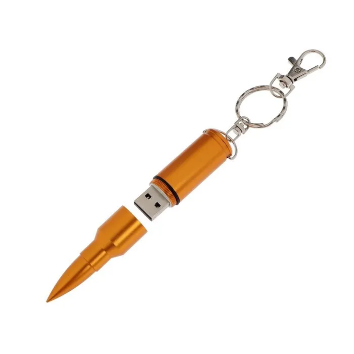 

Флешка E 296 G "патрон", 16 ГБ, USB2.0