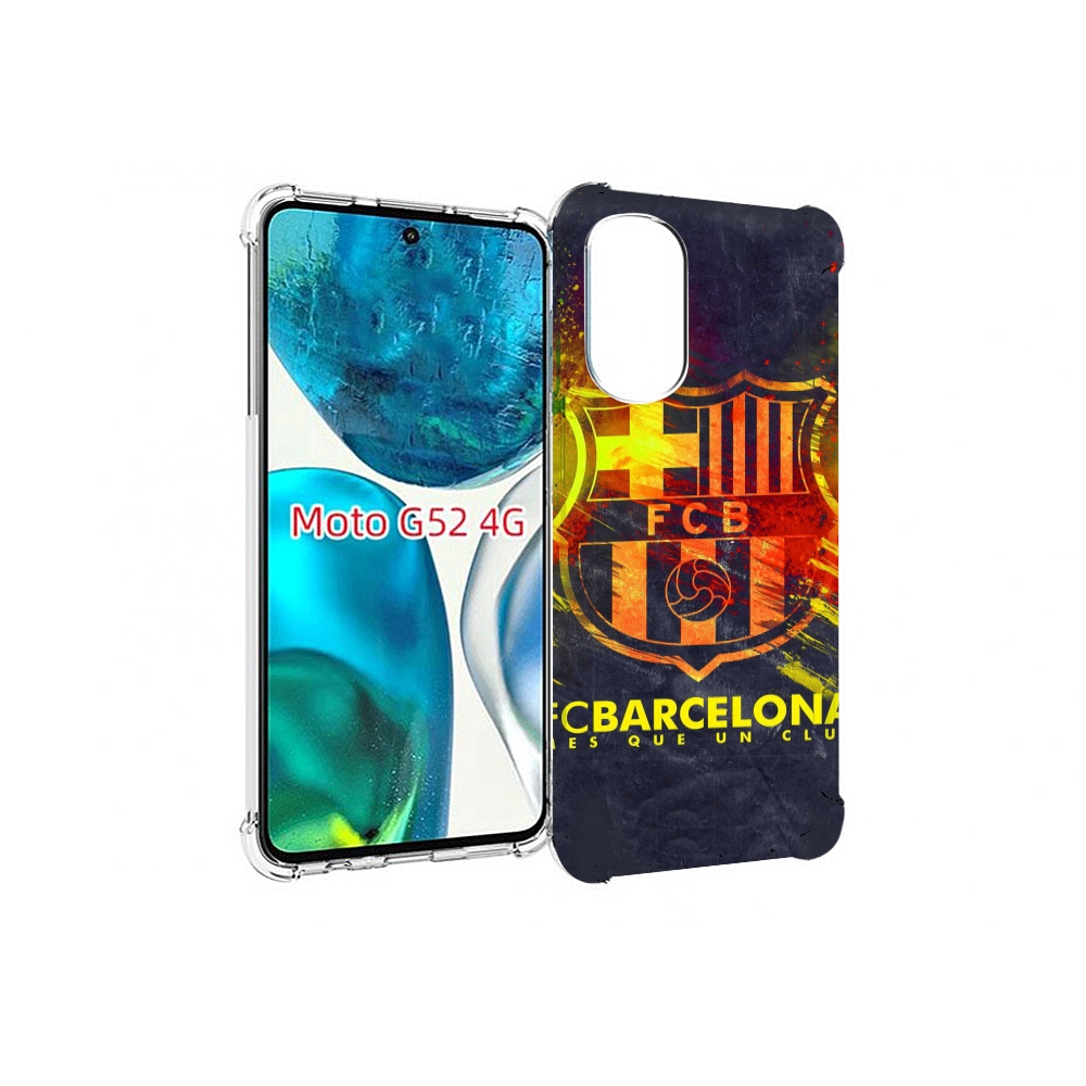 

Чехол MyPads FC-Barcelona-Wallpaper-3 для Motorola Moto G82 / Moto G52, Прозрачный, Tocco