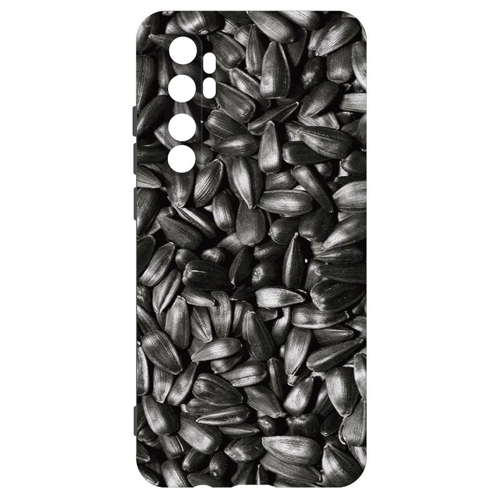 

Чехол-накладка Krutoff Soft Case Семечки для Xiaomi Mi Note 10 Lite