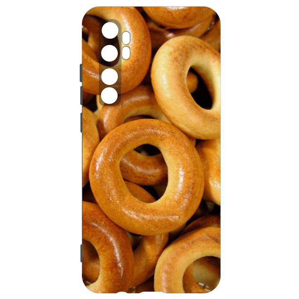 

Чехол-накладка Krutoff Soft Case Сушки для Xiaomi Mi Note 10 Lite