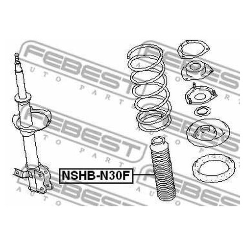 

Пыльник амортизатора Febest NSHBN30F для Nissan Bassara, Presage, Rnessa