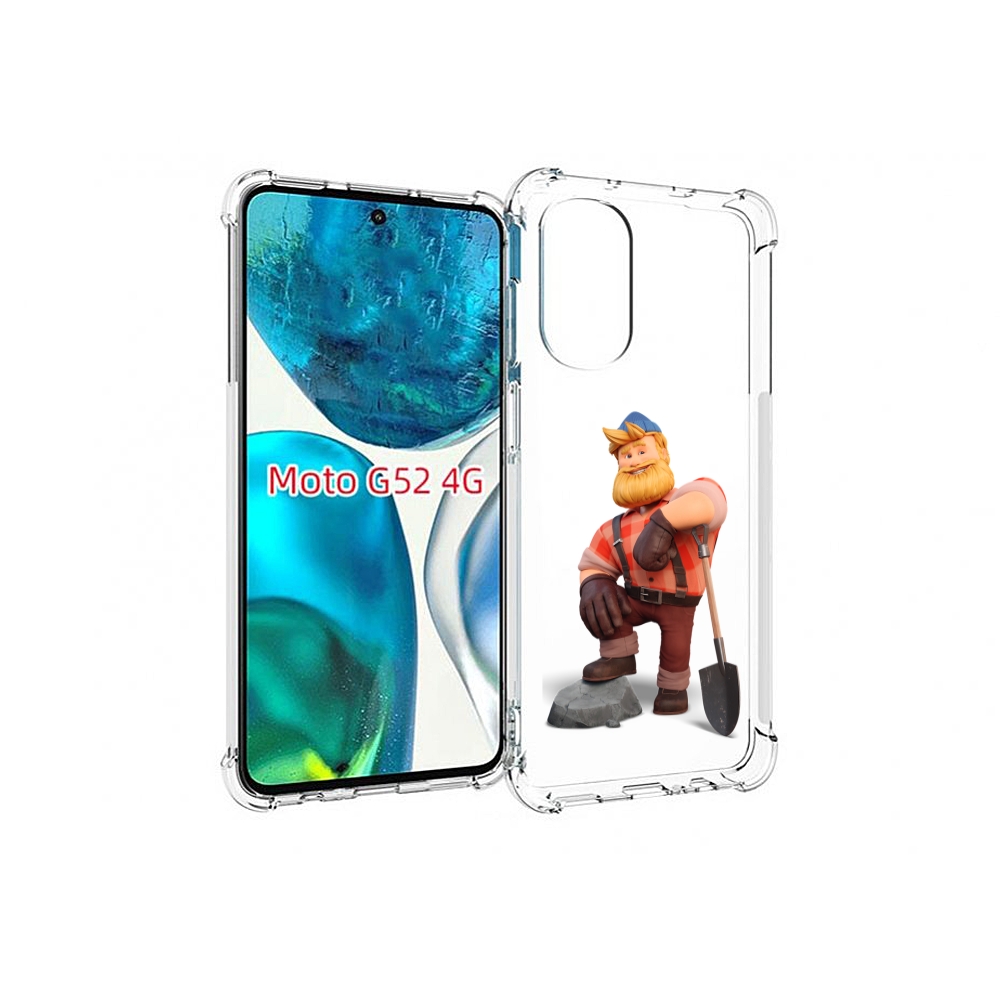 

Чехол MyPads FarmVille-2 для Motorola Moto G82 / Moto G52, Прозрачный, Tocco