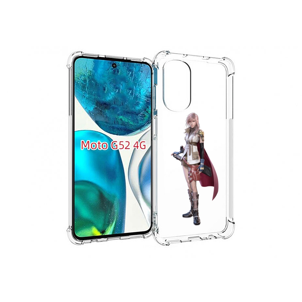

Чехол MyPads Final-Fantasy для Motorola Moto G82 / Moto G52, Прозрачный, Tocco