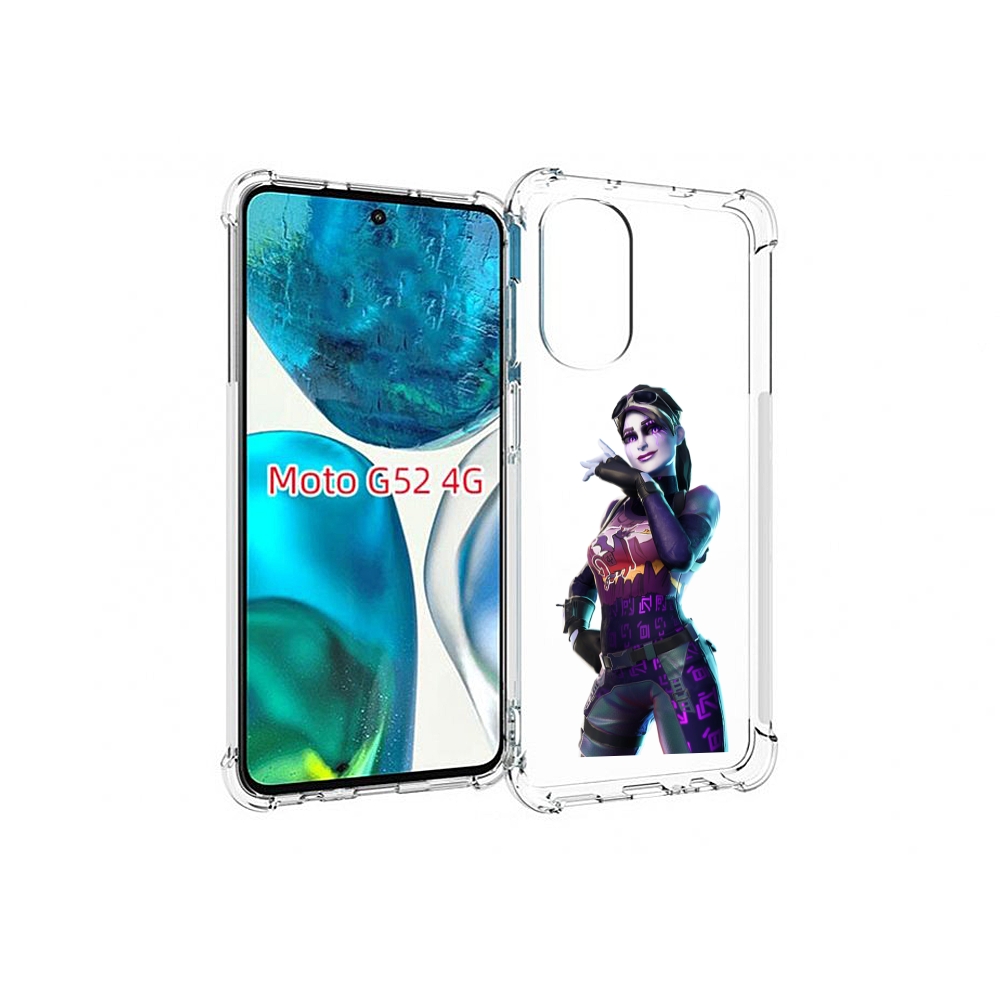 

Чехол MyPads Fortnite-3 для Motorola Moto G82 / Moto G52, Прозрачный, Tocco