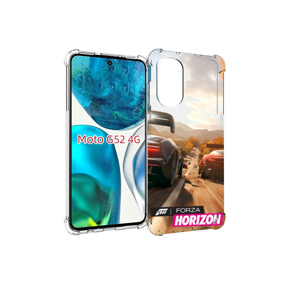 

Чехол MyPads Forza Horizon для Motorola Moto G82 / Moto G52, Прозрачный, Tocco
