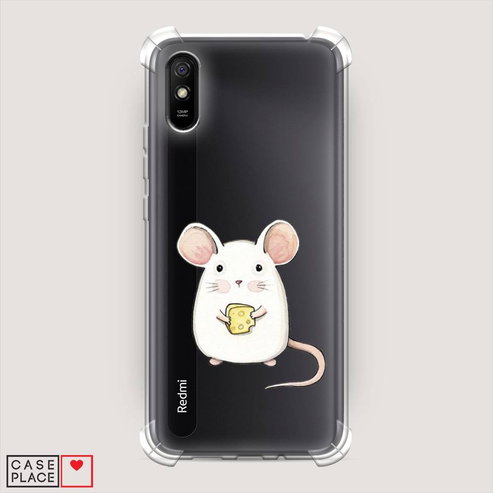 

Чехол Awog на Xiaomi Redmi 9A "Мышка", Разноцветный, 38951-1