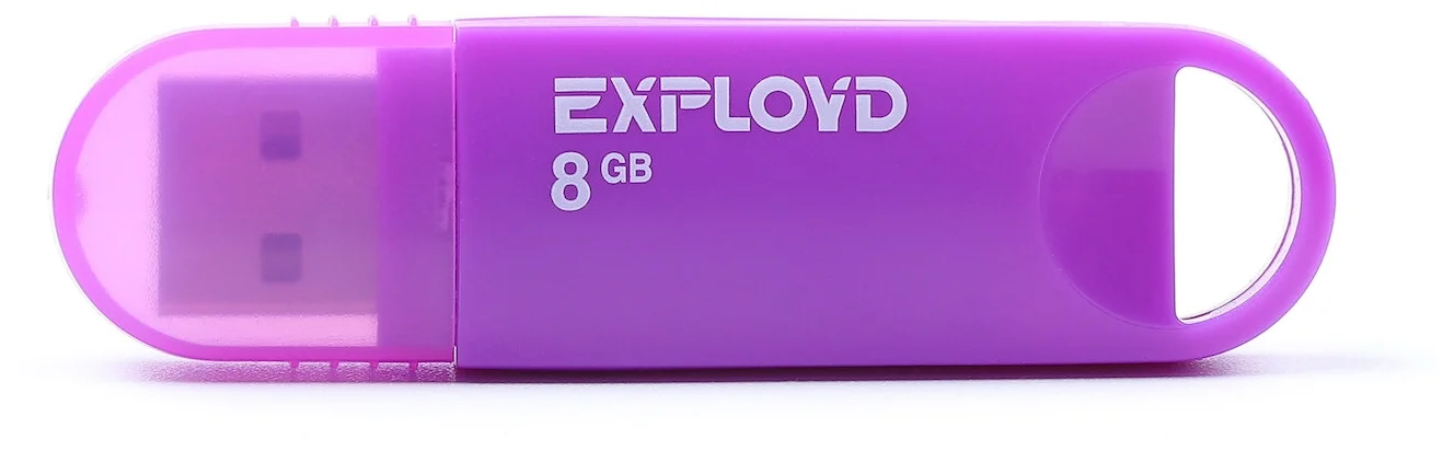 

Флешка Exployd 570, 8 Гб, USB2.0, фиолетовая