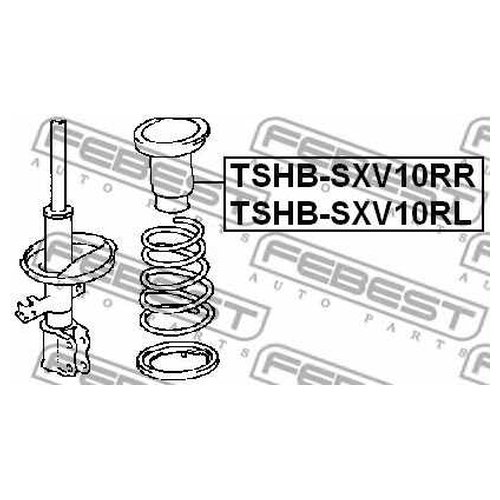 

Пыльник амортизатора Febest TSHBSXV10RR