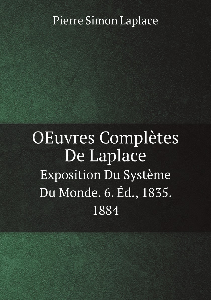 

OEuvres Completes De Laplace