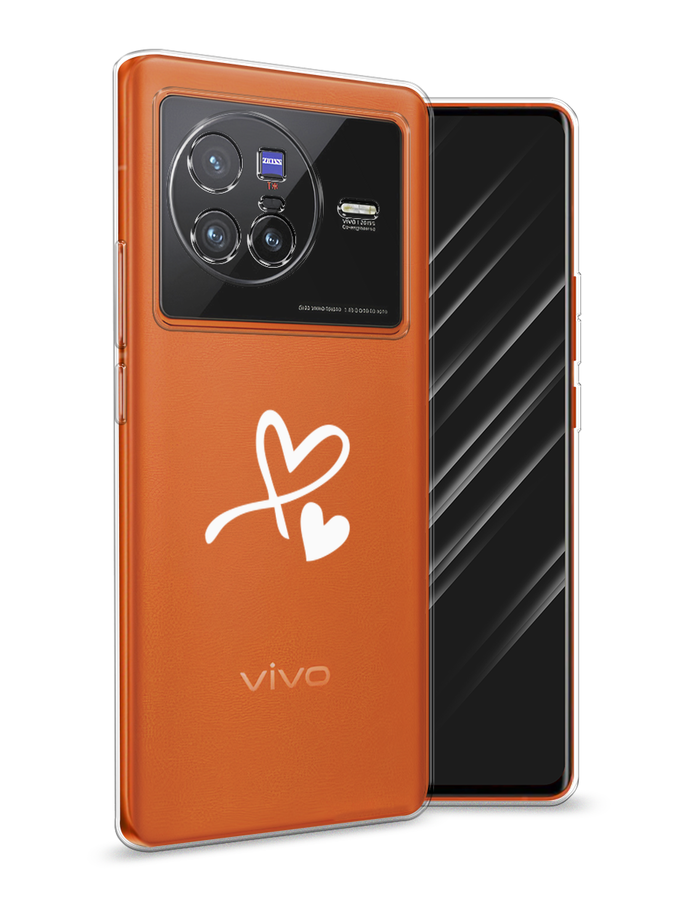 

Чехол Awog на Vivo X80 "Сердечко минимализм", Разноцветный, 266550-6
