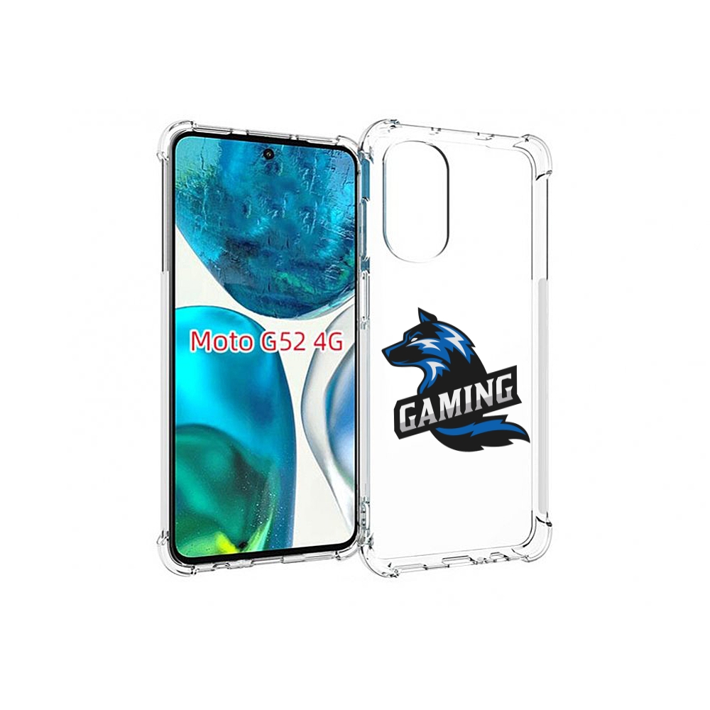 

Чехол MyPads Gaming мужской для Motorola Moto G82 / Moto G52, Прозрачный, Tocco