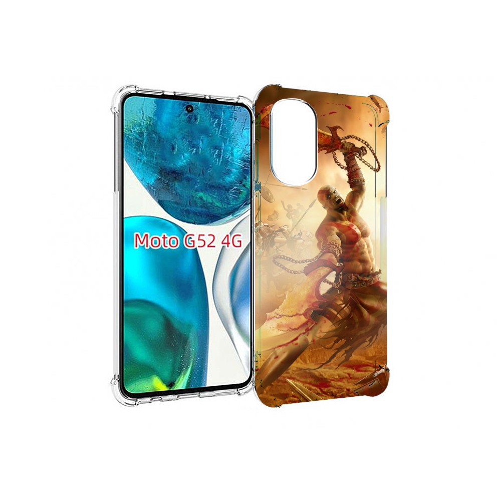 

Чехол MyPads God Of War III для Motorola Moto G82 / Moto G52, Прозрачный, Tocco