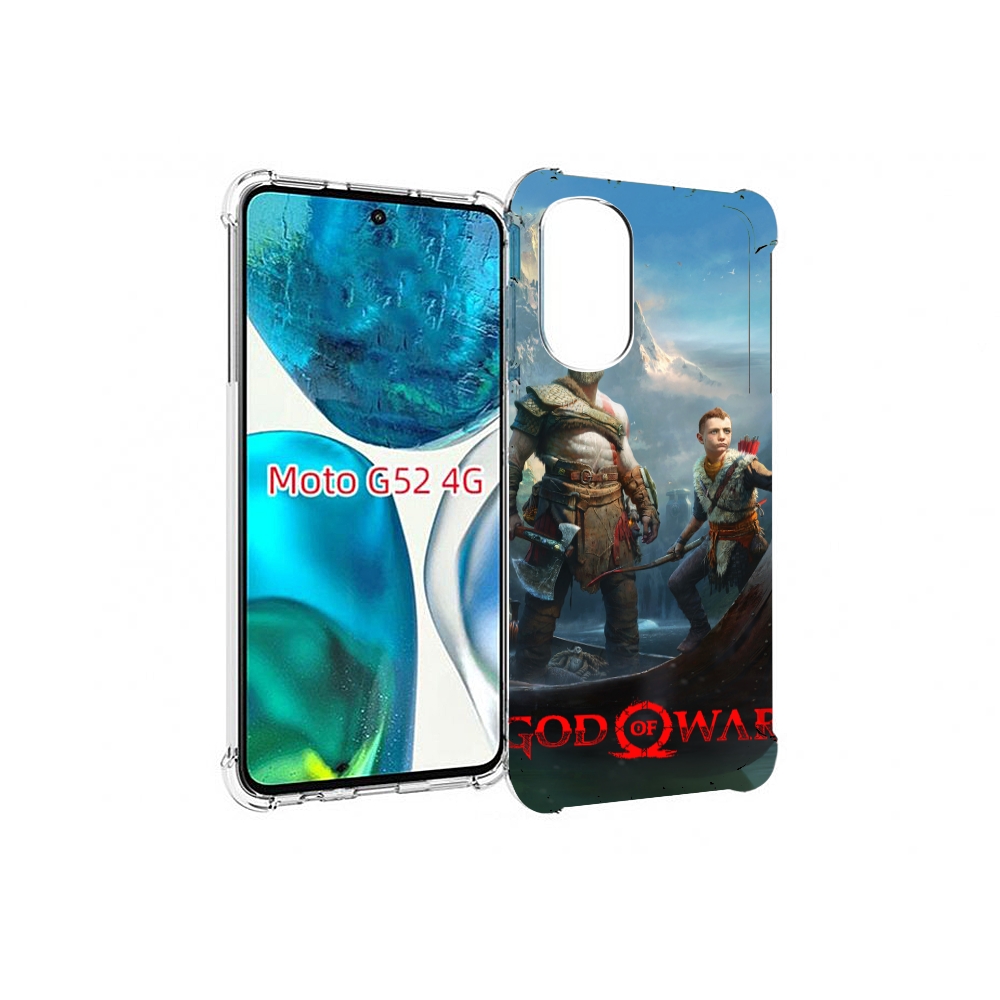 

Чехол MyPads God Of War Кратос Атрей для Motorola Moto G82 / Moto G52, Прозрачный, Tocco