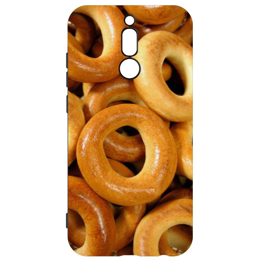 

Чехол-накладка Krutoff Soft Case Сушки для Xiaomi Redmi 8, Черный