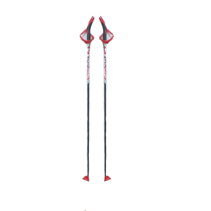 фото Палки лыжные stc brados ls sport red 100% стекловолокно 130 см