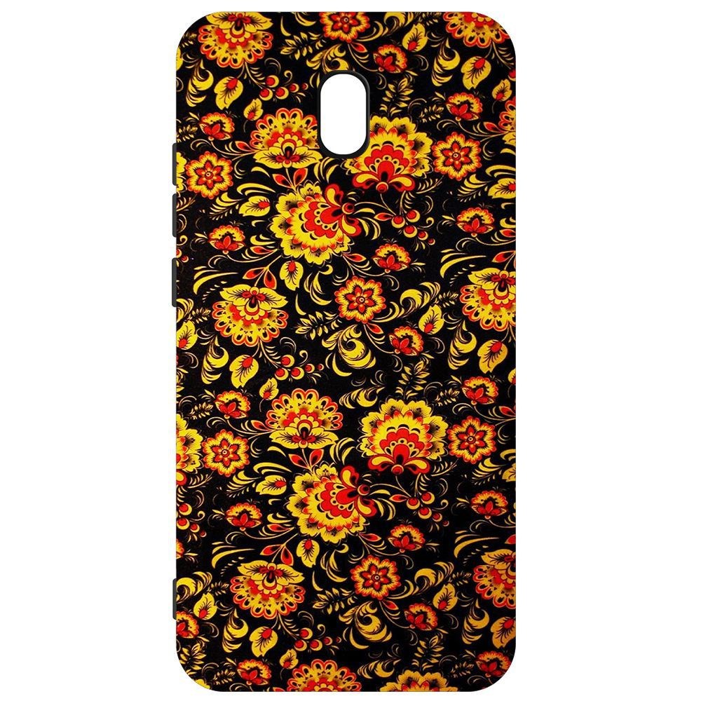 

Чехол-накладка Krutoff Soft Case Хохлома для Xiaomi Redmi 8A