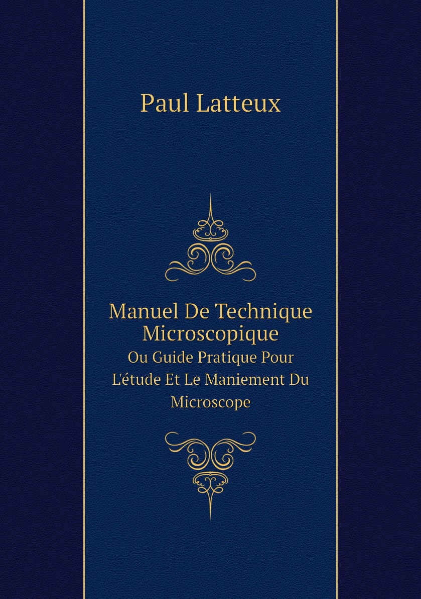 

Manuel De Technique Microscopique
