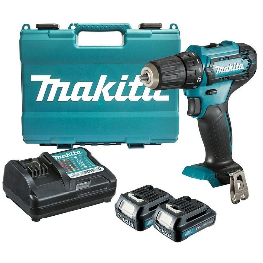 Аккумуляторная безударная дрель-шуруповерт Makita DF333DWYE 12V