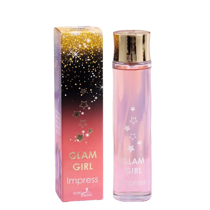 

Туалетная вода женская GLAM GIRL IMPRESS, 90 мл