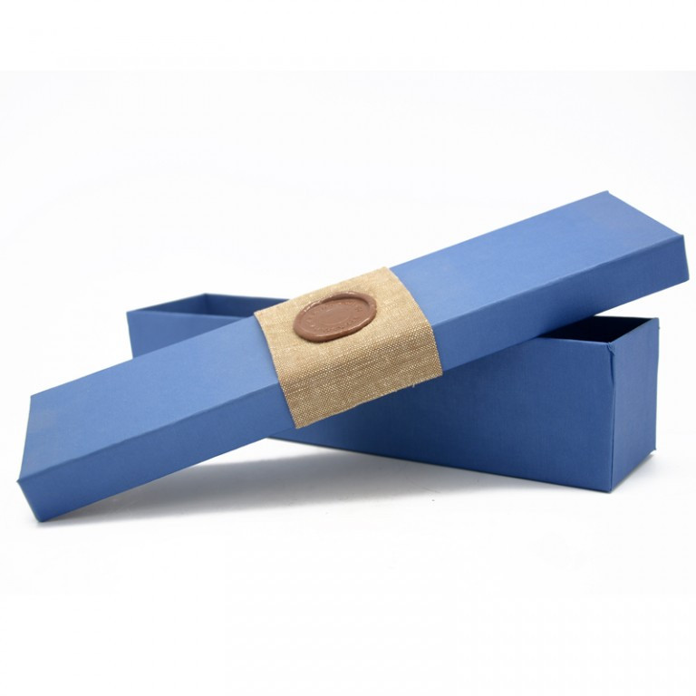 фото Подарочная коробка для калейдоскопа синяя motionlamps