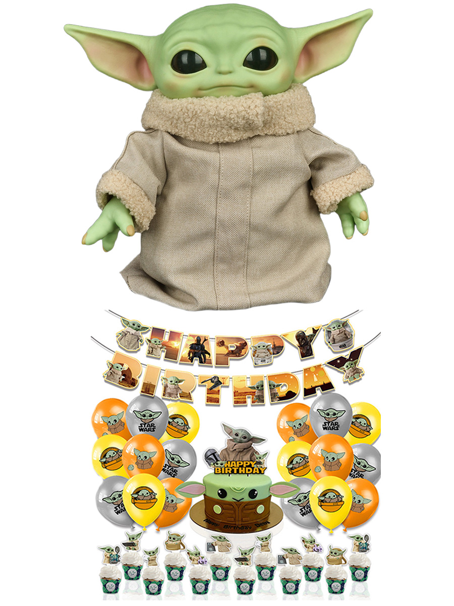 Игрушка и декор на день рождения подарочный StarFriend Малыш Йода Звездные войны Star War зайкин день умный малыш битарова