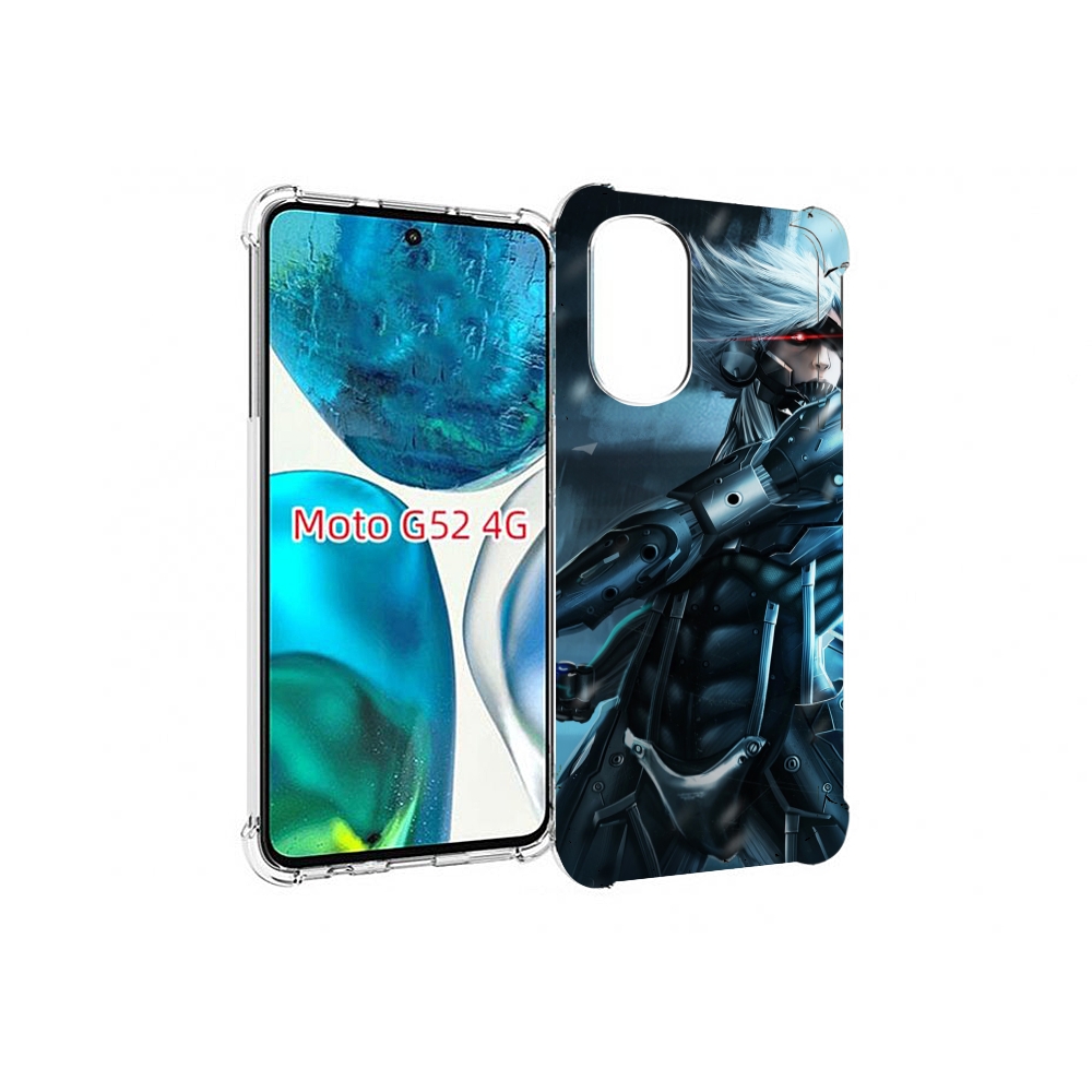 

Чехол MyPads Metal Gear Rising Revengeance для Motorola Moto G82 / Moto G52, Прозрачный, Tocco