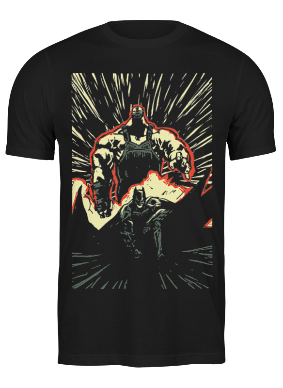 

Футболка мужская Printio Dark knight rises черная XL, Черный, Dark knight rises