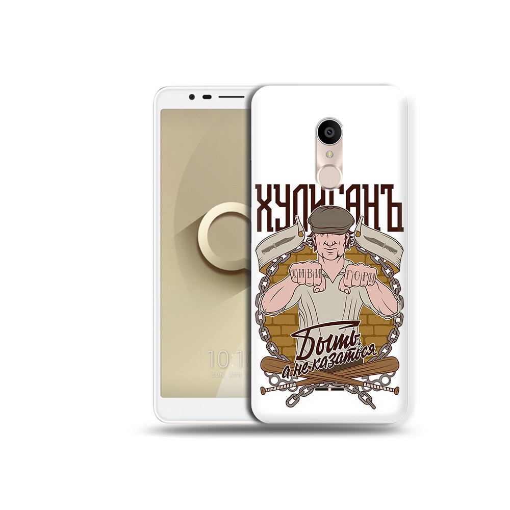 

Чехол MyPads Tocco для Alcatel 3C 5026D Хулиган, Прозрачный, Tocco