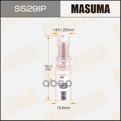 

Свеча Зажигания Masuma Iridium + Platinum (Ifr6t11) Masuma арт. S529IP