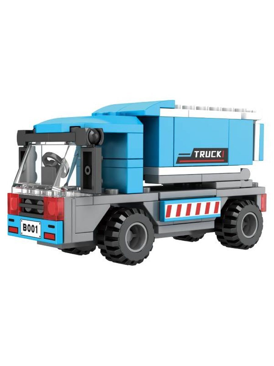 

Конструктор JAKI Мусоровоз JK9231, 63 детали, JK9231