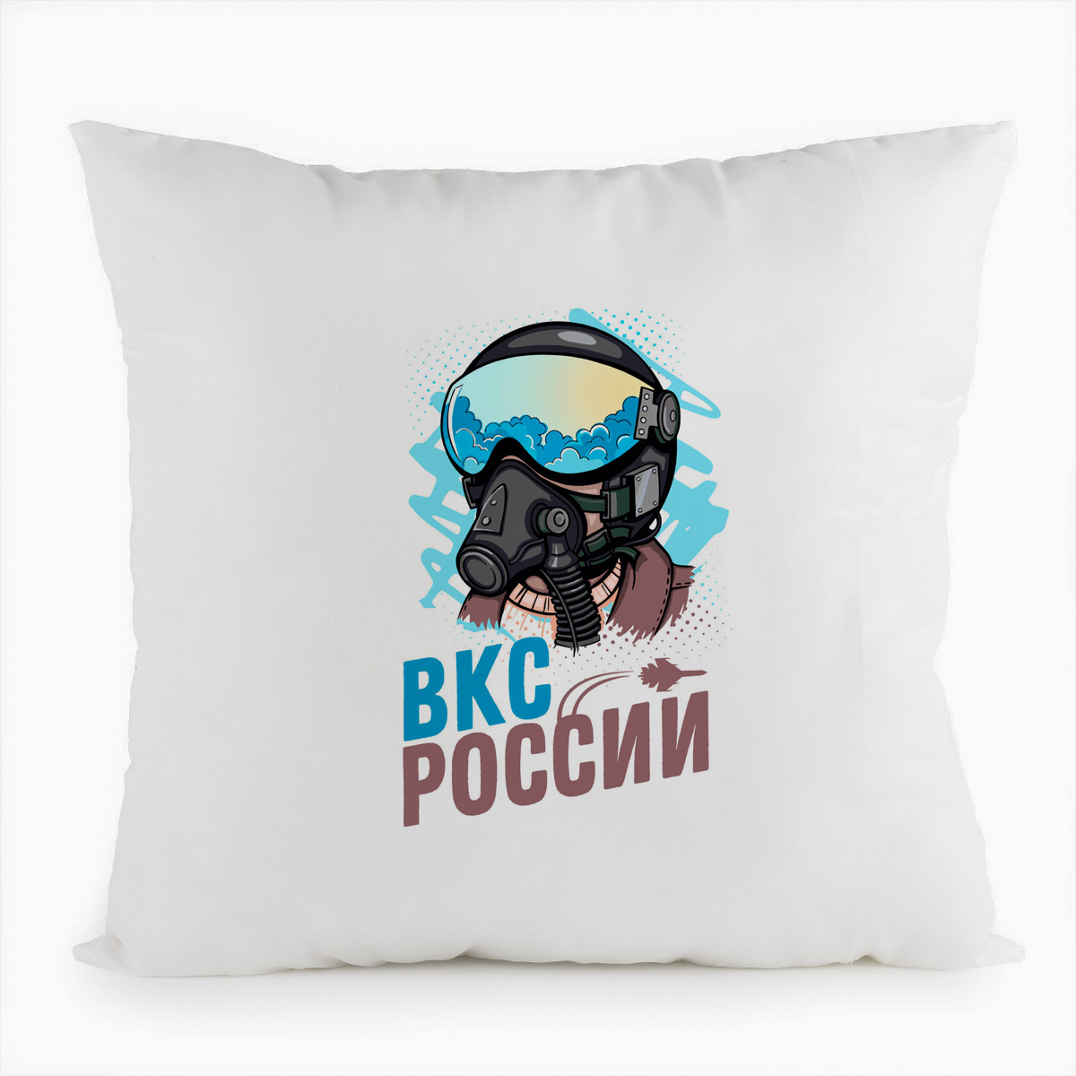 фото Подушка белая coolpodarok вкс россии