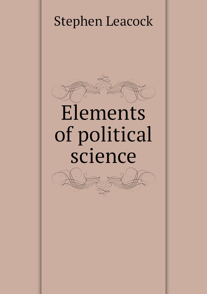 

Elements of political science