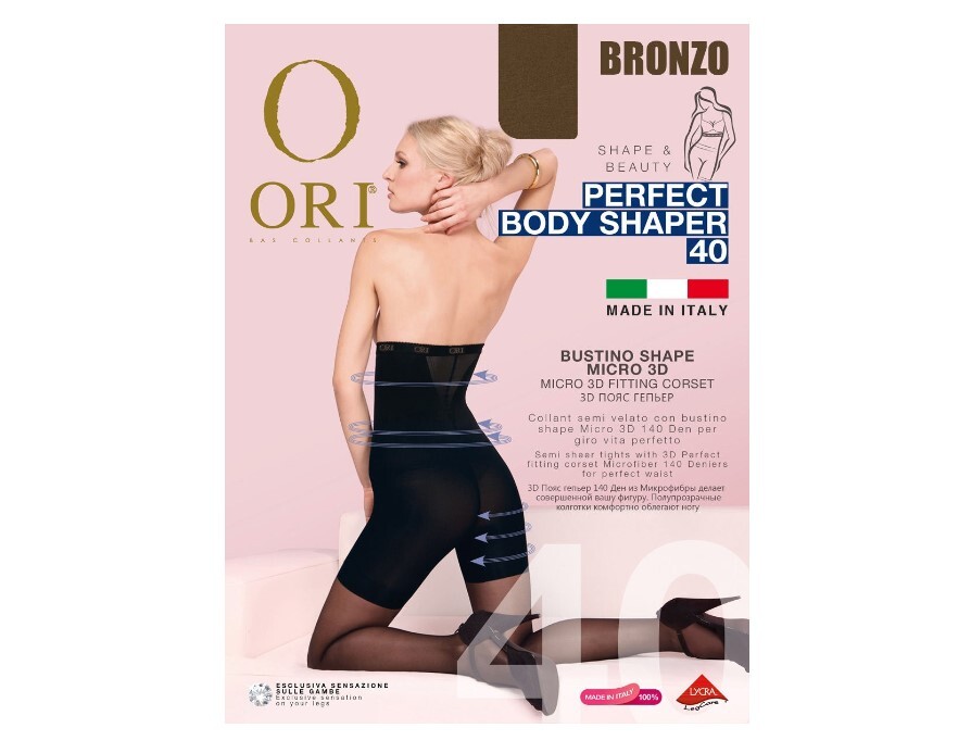 

Колготки женские ORI Perfect body shaper бронзовые 42-44 RU, Perfect body shaper