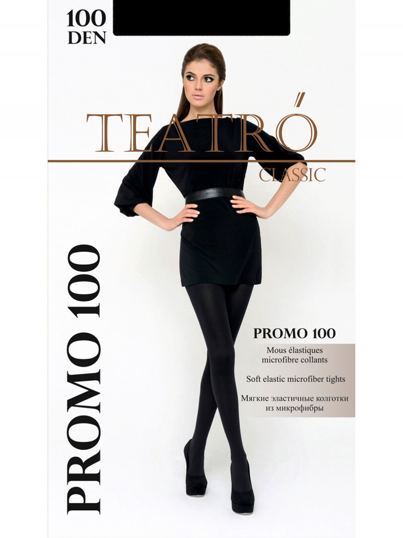 

Колготки женские Teatro Promo черные 46-48 RU, Черный, Promo