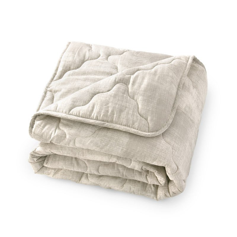 Одеяло евро (200х220 см) перкаль Бамбук + хлопок облегченное ОИ