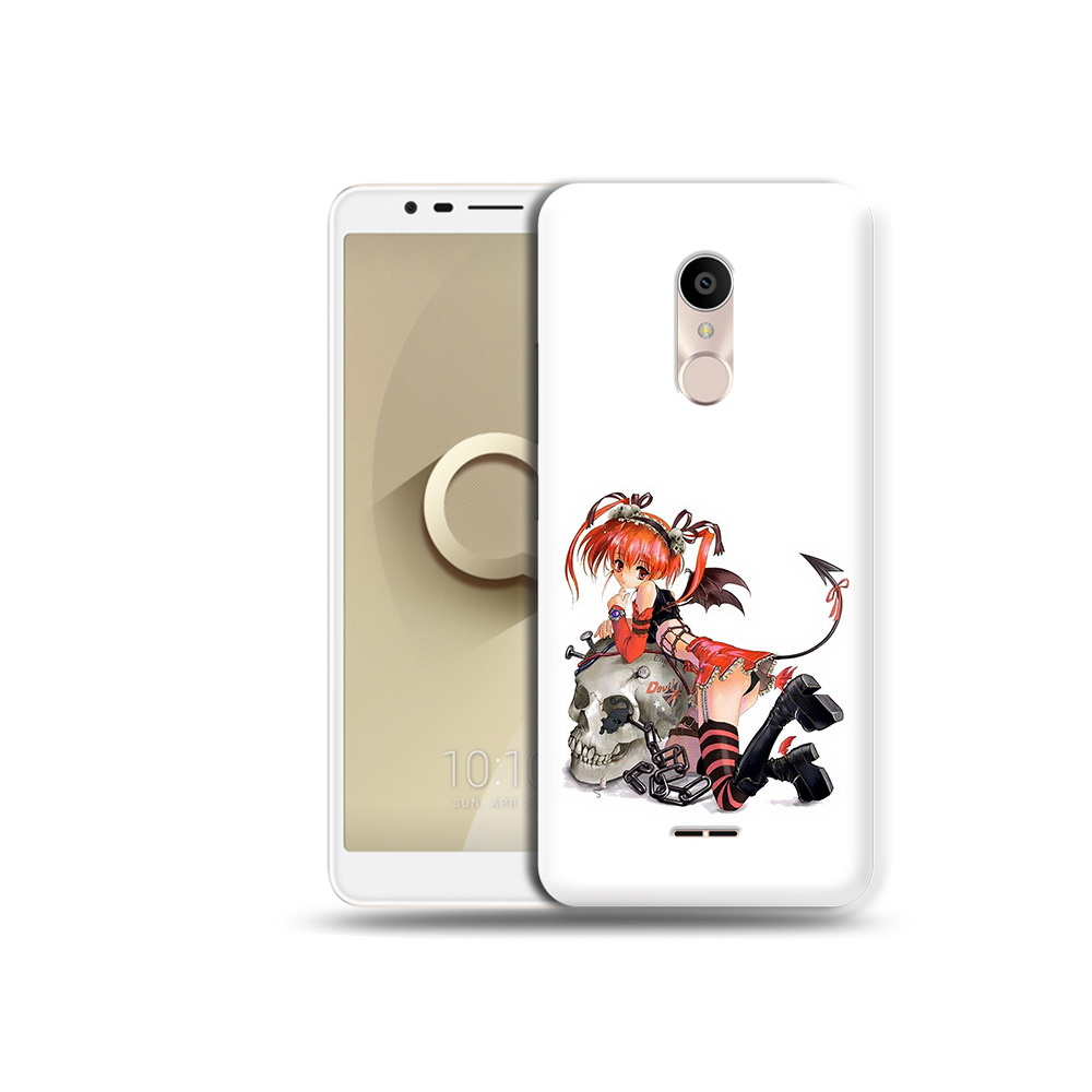 

Чехол MyPads Tocco для Alcatel 3C 5026D аниме, Прозрачный, Tocco