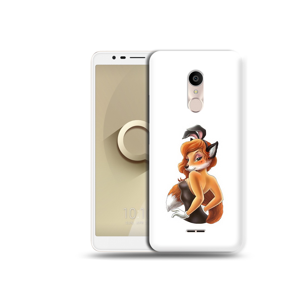 

Чехол MyPads Tocco для Alcatel 3C 5026D баронесса, Прозрачный, Tocco