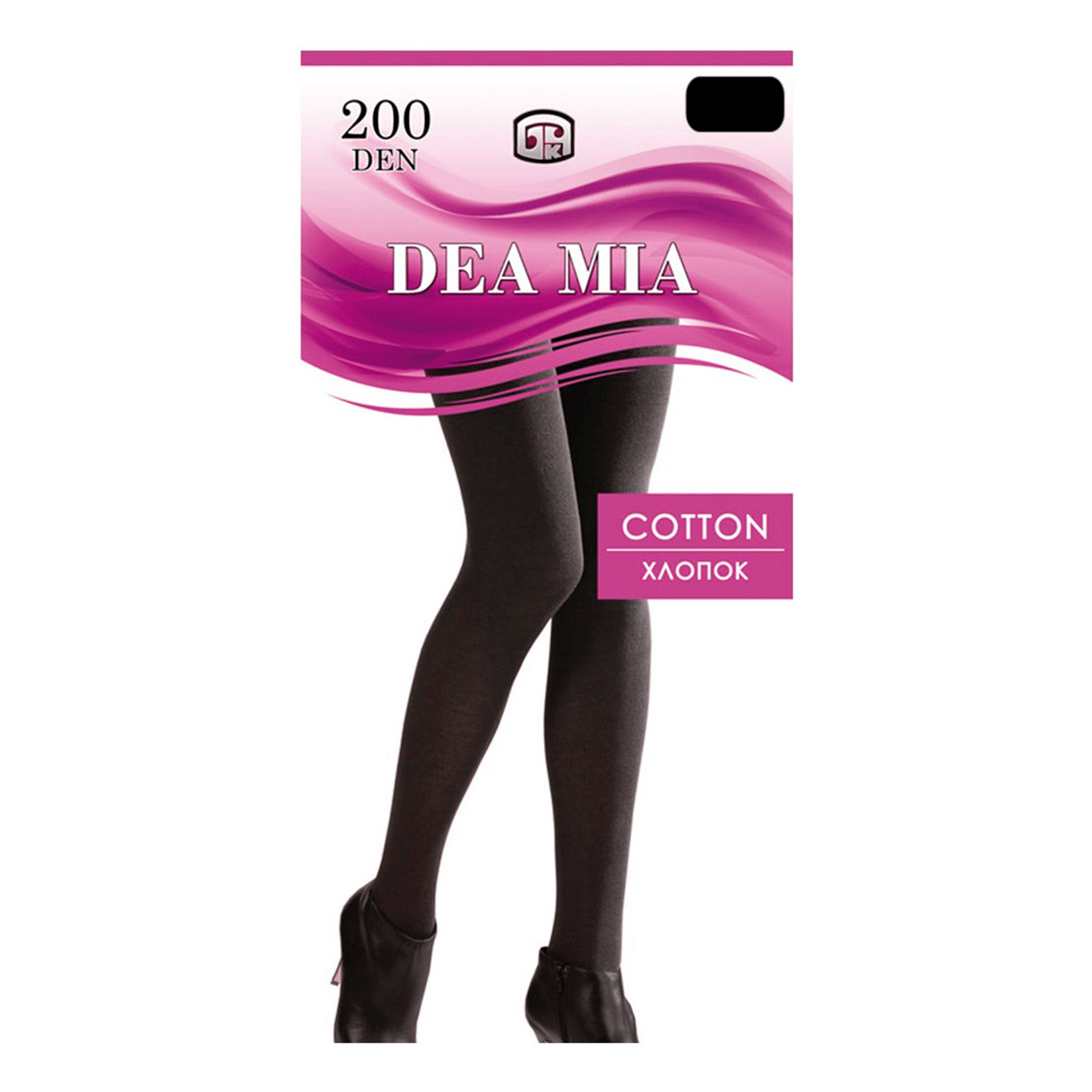 

Колготки женские Dea Mia Cotton коричневые 40-42 RU, Cotton