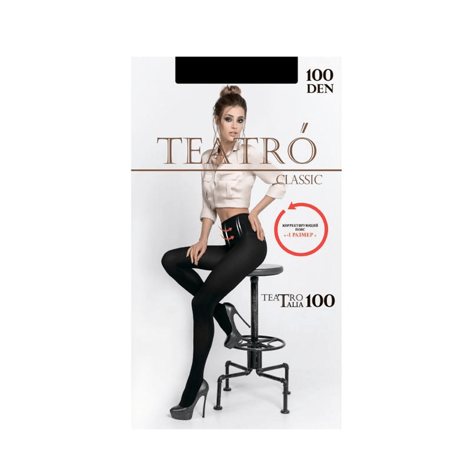 

Колготки женские Teatro Teatro talia черные 40-42 RU, Черный, Teatro talia