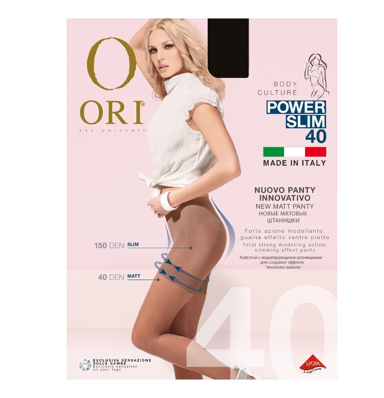 

Колготки женские ORI Power slim черные 46-48 RU, Power slim