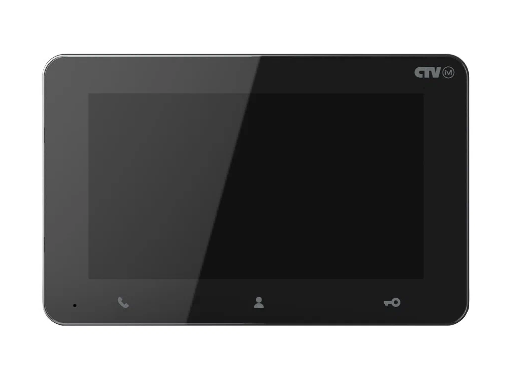 Видеодомофон для квартиры или частного дома CTV-M1701S (Черный)