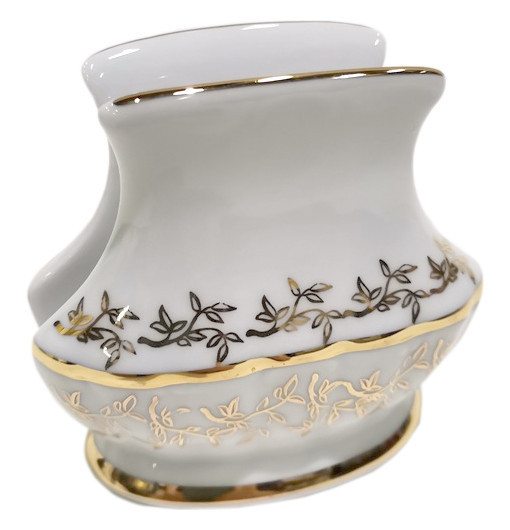 

Салфетница Bavarian Porcelain "Мария-Тереза Белая Золотые листики" 243910
