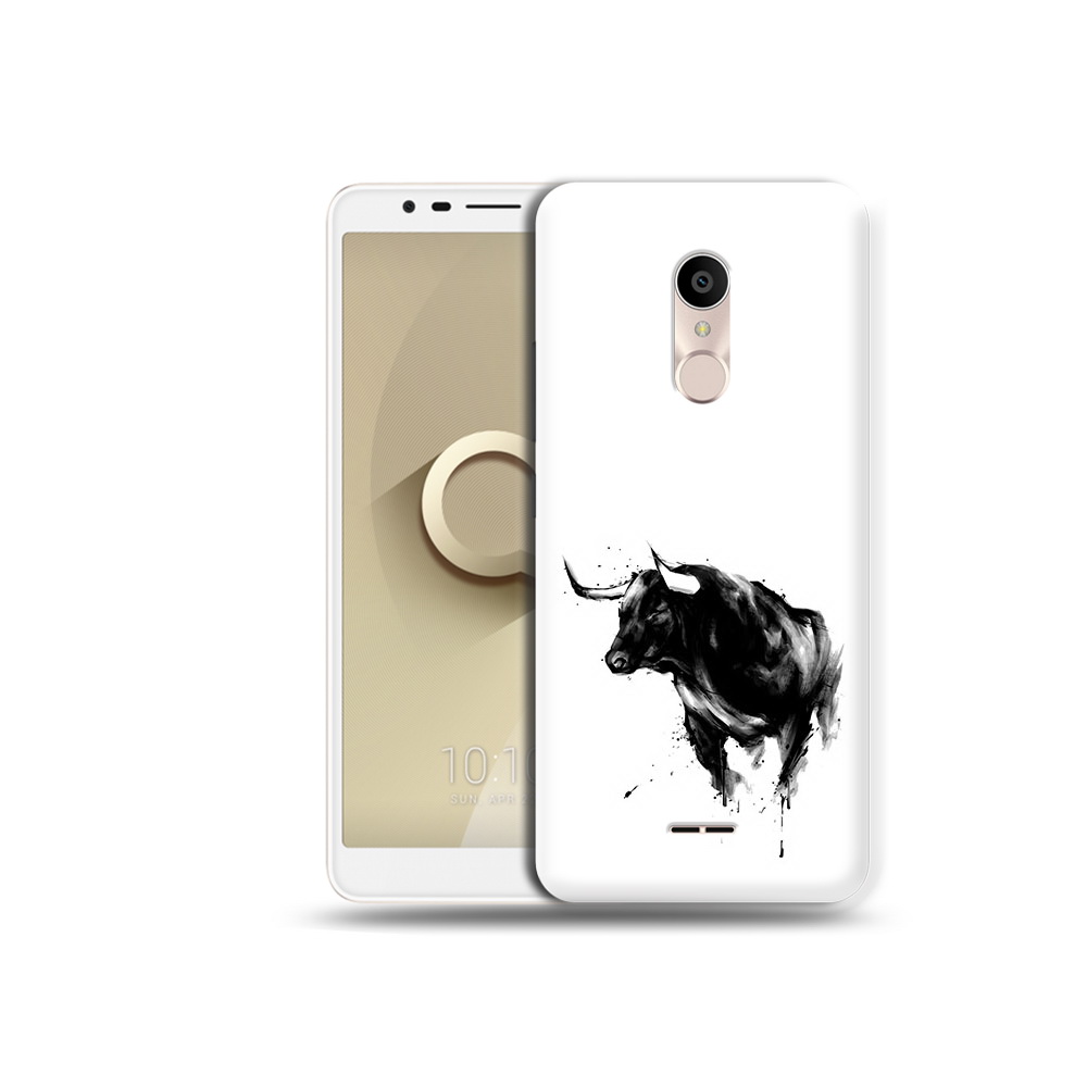 

Чехол MyPads Tocco для Alcatel 3C 5026D бык, Прозрачный, Tocco