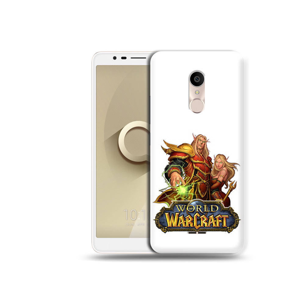 

Чехол MyPads Tocco для Alcatel 3C 5026D варкрафт2, Прозрачный, Tocco