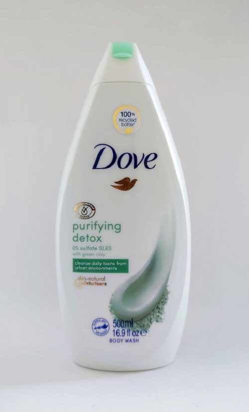 Крем-гель Для Душа Dove Detox С Зелёной Глиной 500 Мл