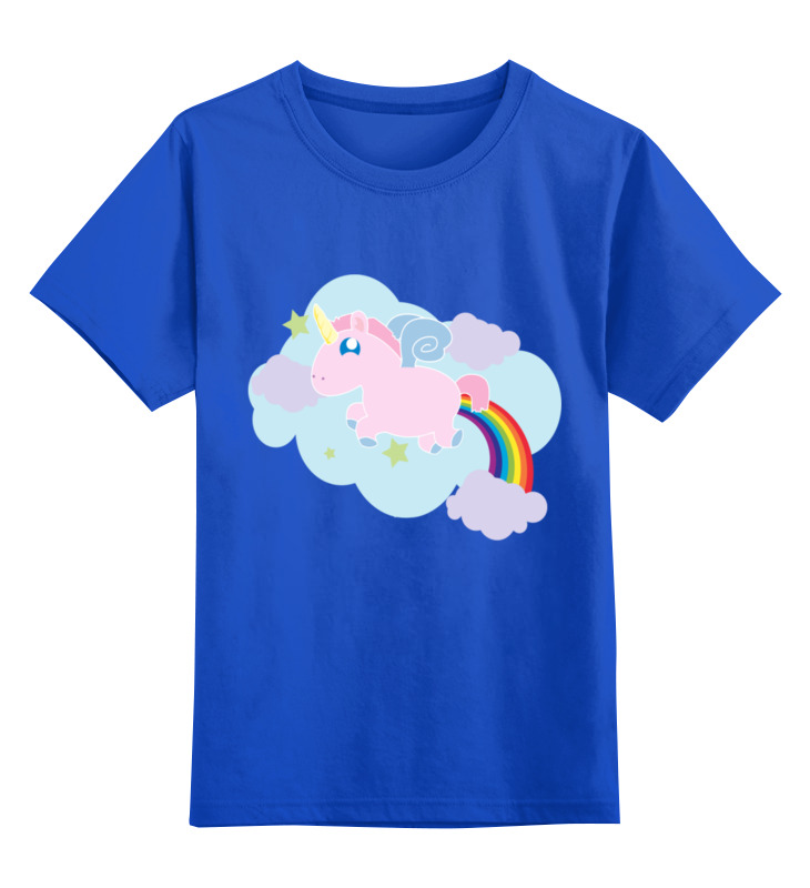 Детская футболка классическая унисекс Printio Единорог (unicorn) сумка детская pink unicorn на клапане розовый