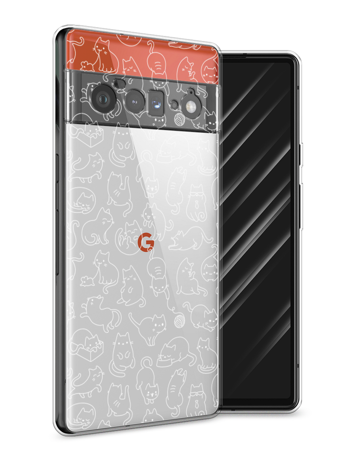 

Чехол Awog на Google Pixel 6 Pro "Шкодливые котики", Разноцветный, 270950-2