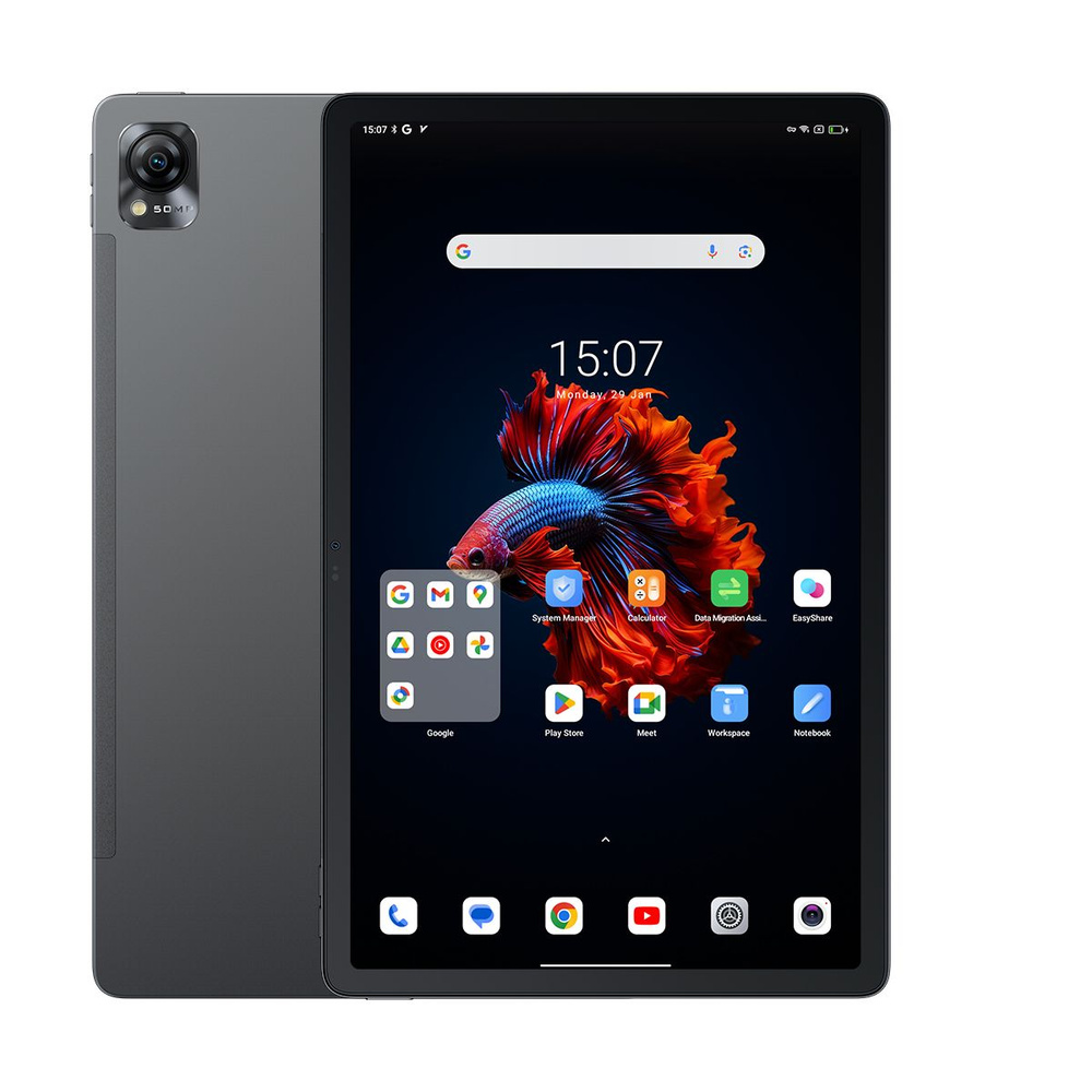 

Планшет Blackview Mega 1 12/256Gb space grey, Mega 1