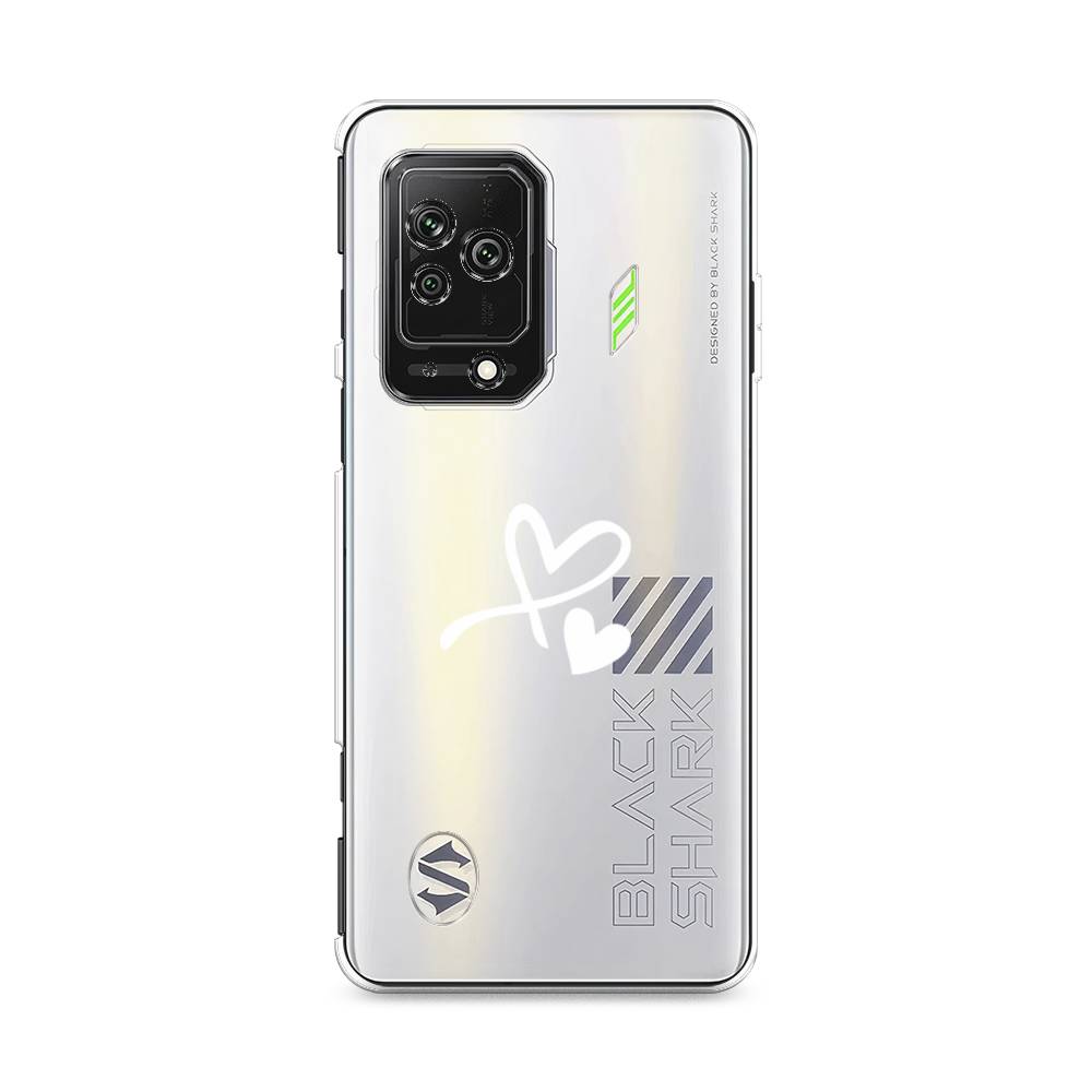 

Чехол Awog на Xiaomi Black Shark 5 "Сердечко минимализм", Разноцветный, 314050-6