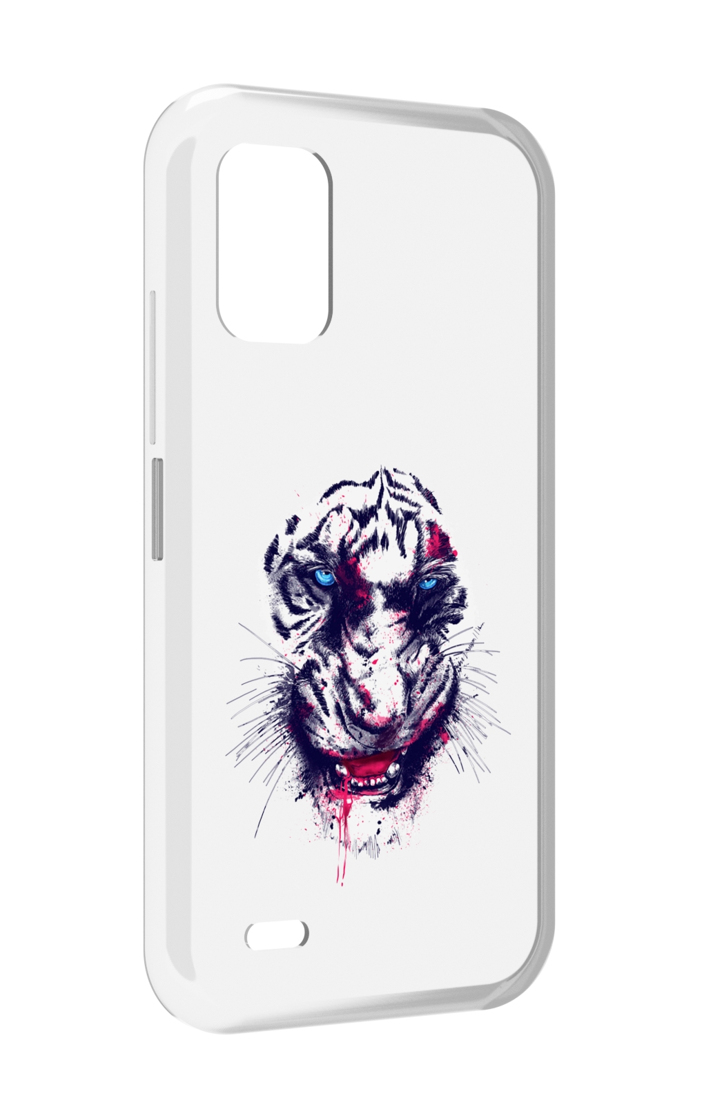 

Чехол MyPads безумный тигр для UMIDIGI Bison GT2 / GT2 Pro, Прозрачный, Tocco